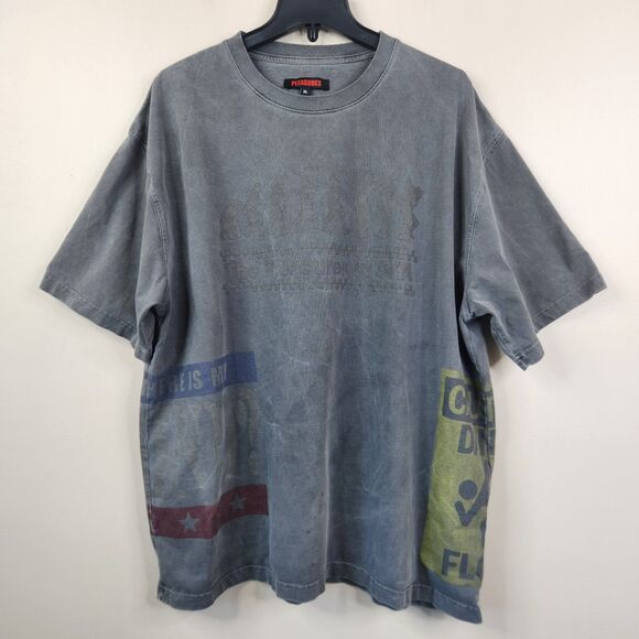 Pleasures The Pleasures Of Ska Heavyweight Crew Neck Multi-Print Graphic Tee XL - Picture 1 of 11